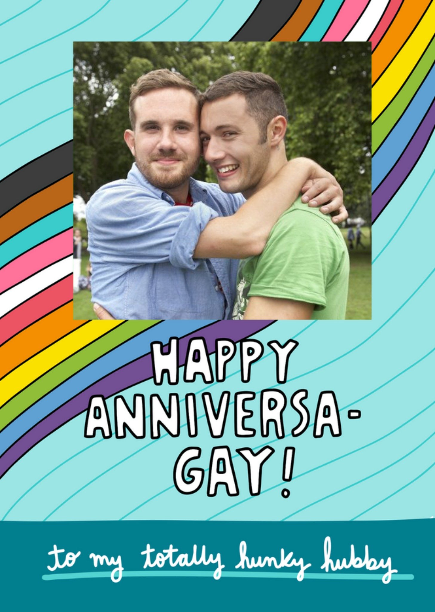 Angela Chick LGBTQ+ Anniversary Photo Upload Card Ecard