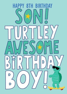 Pigment Turtle Pun Birthday Card