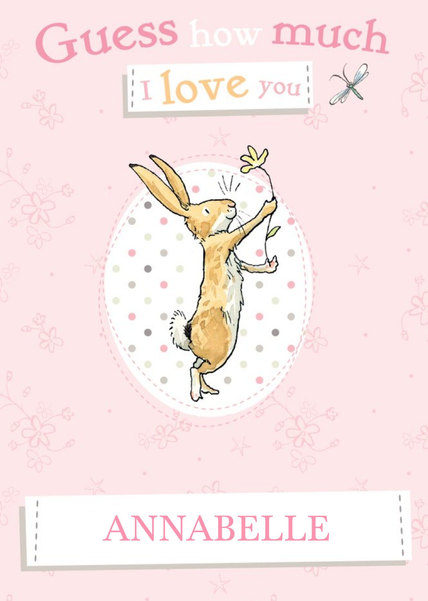 Guess How Much I Love You Danilo Ghmily Floral Card Ecard