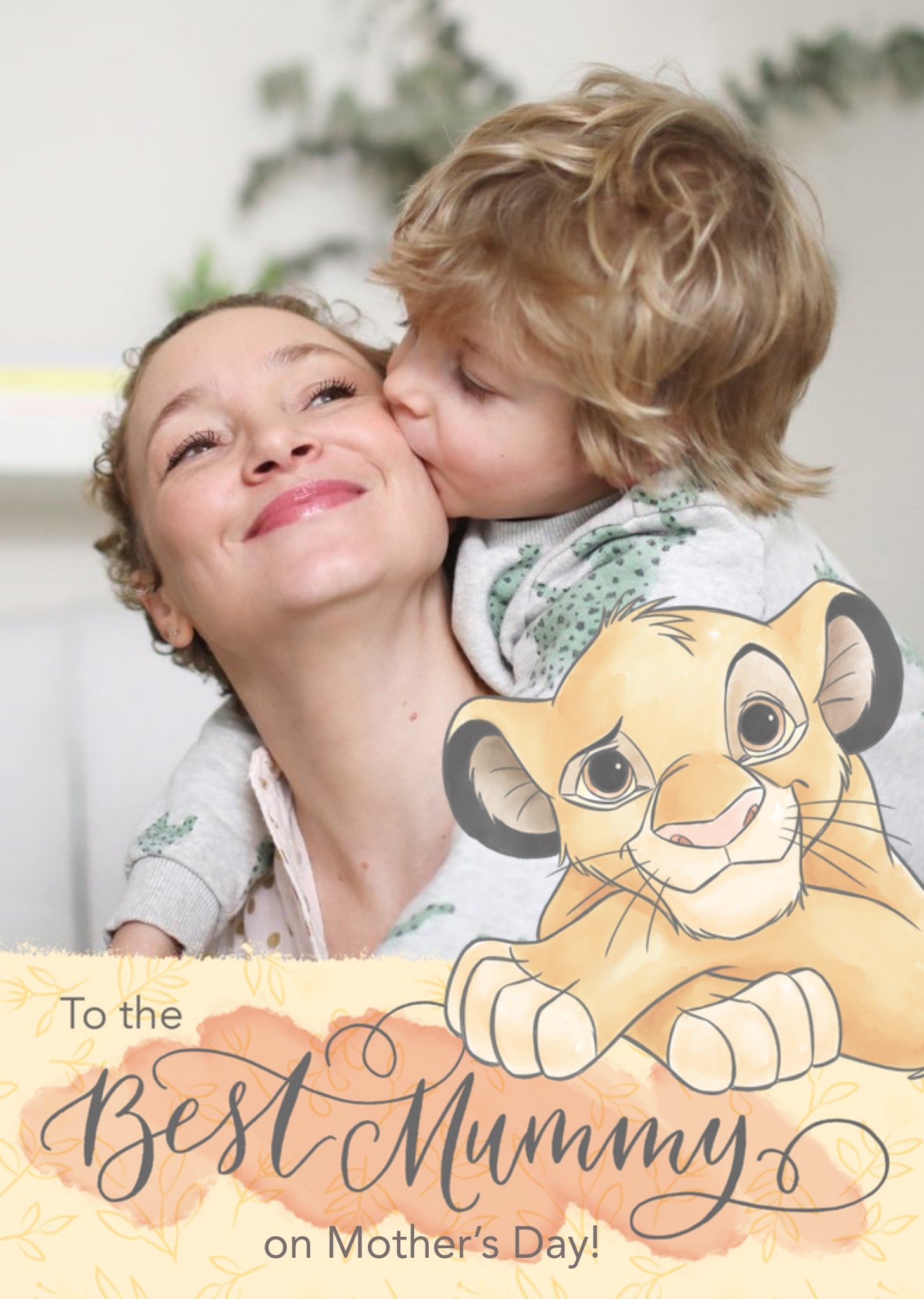 Disney The Lion King Best Mummy Mother's Day Photo Card Ecard