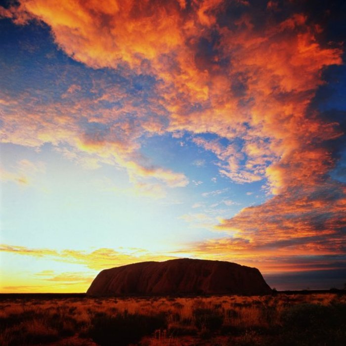 Ayers Rock Photo Personalised Card
