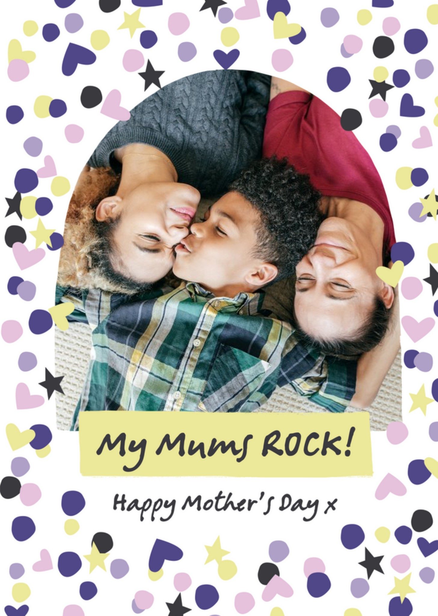 Party Popper Chloe Allum LGBTQ Mother's Day Card Ecard