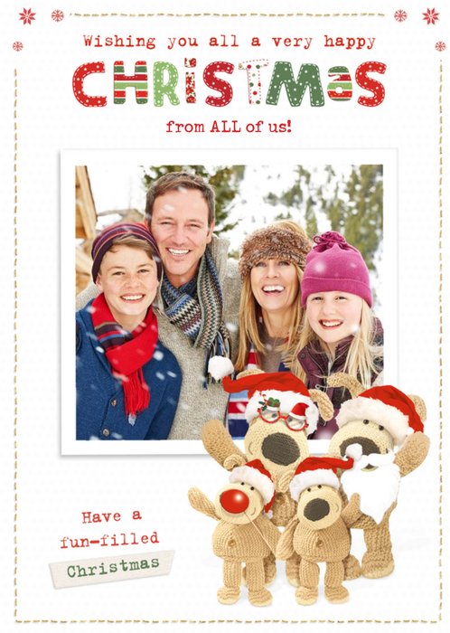 Boofle From The Family Photo Upload Christmas Card