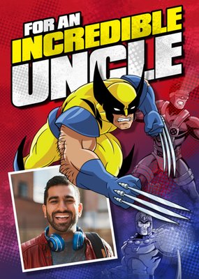 Marvel Xmen For An Incredible Uncle Card