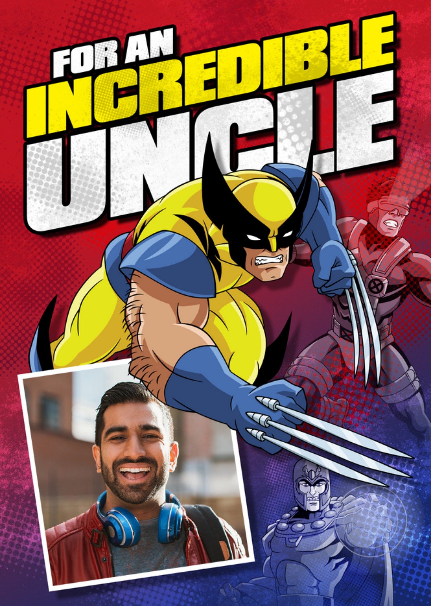 Marvel Xmen For An Incredible Uncle Card Ecard
