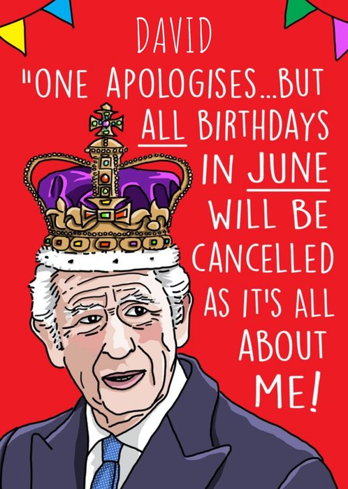 Coronation Birthday Card | Moonpig