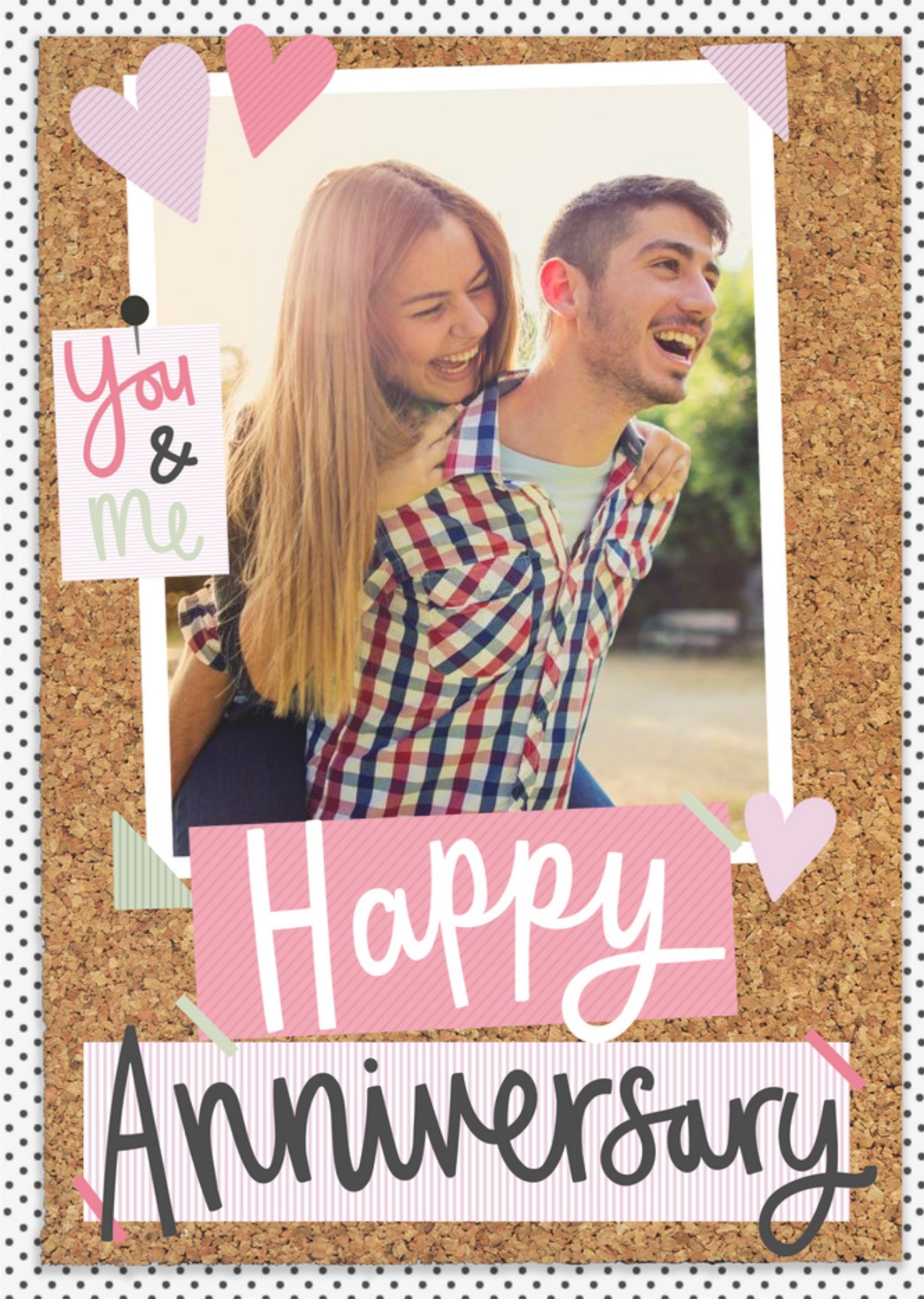 Pinboard Happy Anniversary Photo Upload Card Ecard