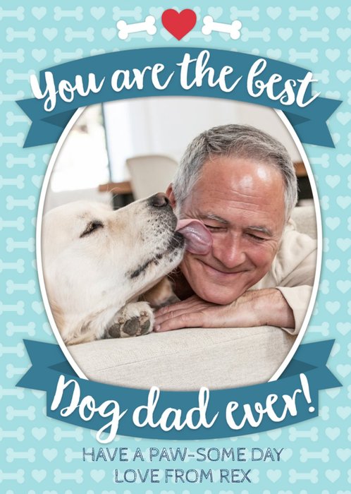 From The Dogs Happy Father's Day Card