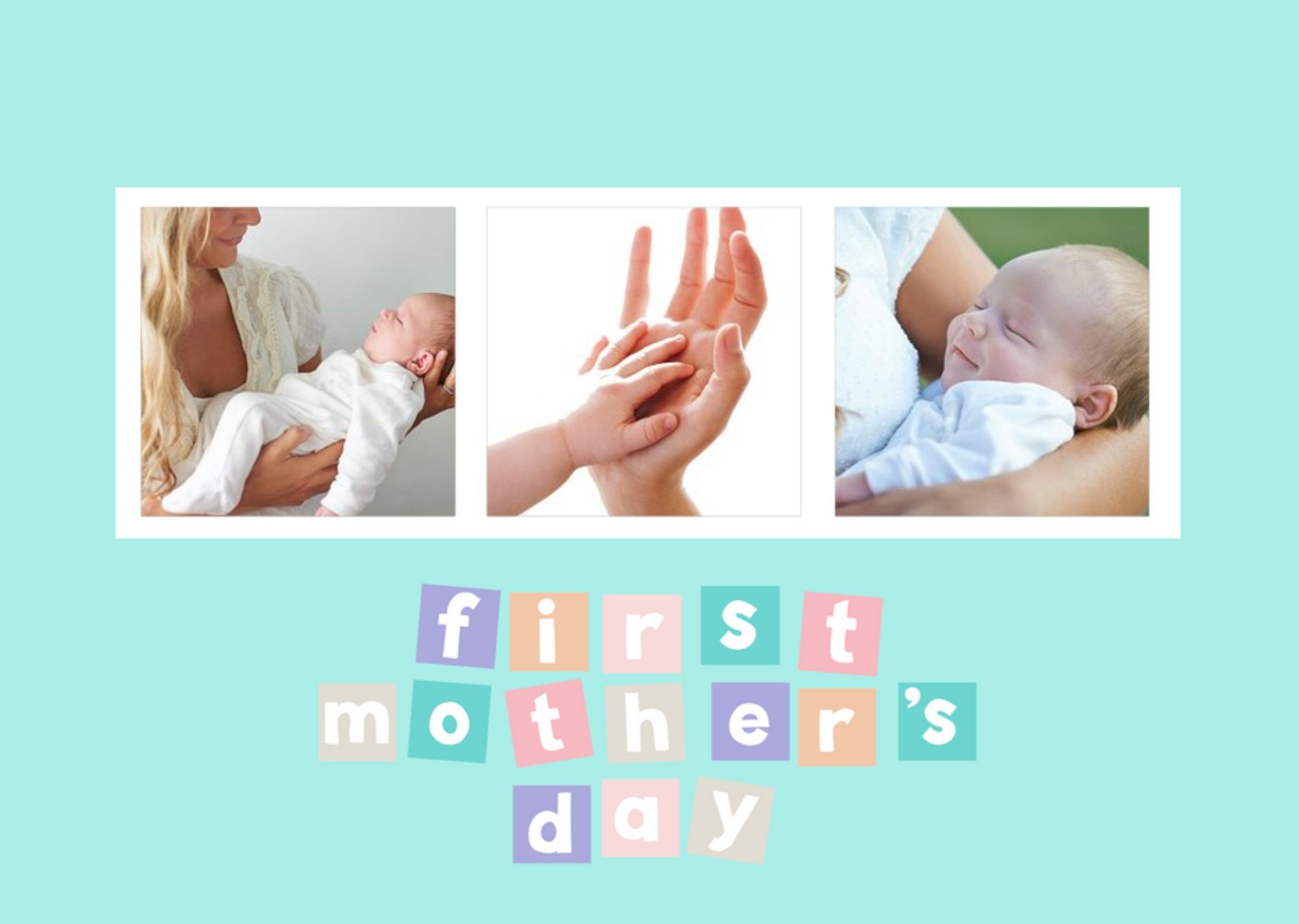 Mother's Day Card - First Mother's Day - Photo Upload Ecard