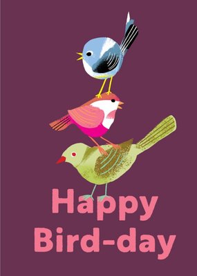 Lab Fever Bird Pun Birthday Card