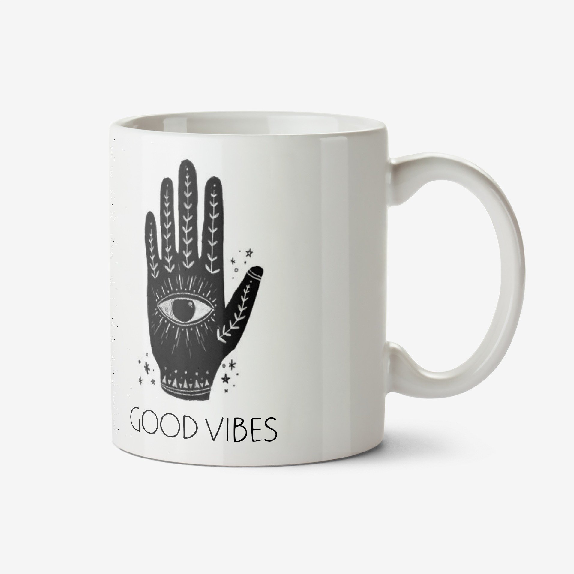 Moonpig Good Vibes Mug Ceramic Mug