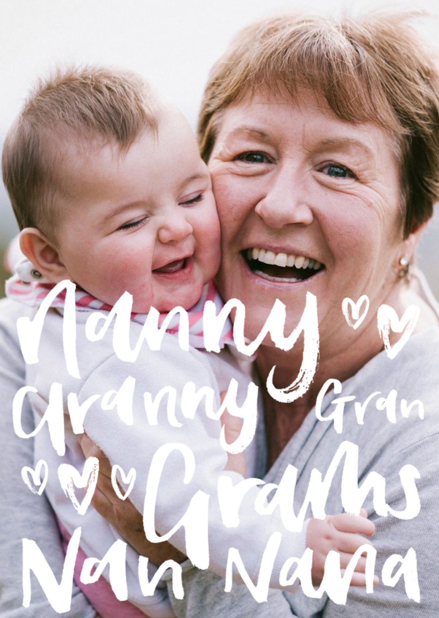 Mother's Day Card Photo Upload Card Nanny Granny Ecard