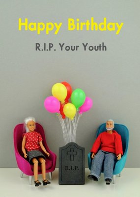 Funny RIP Your Youth Card