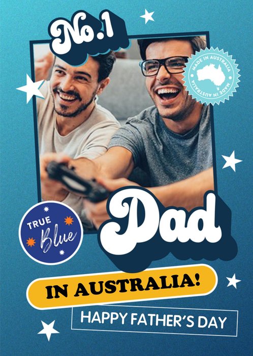 Studio Sundae Block Party Photo Upload Father's Day Australia Card