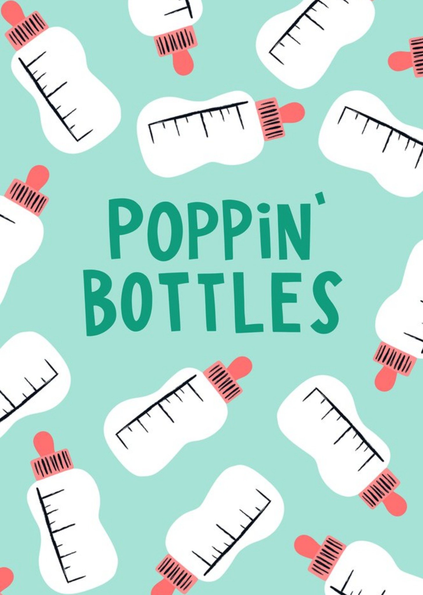 Poppin' Bottles New Baby Card Ecard