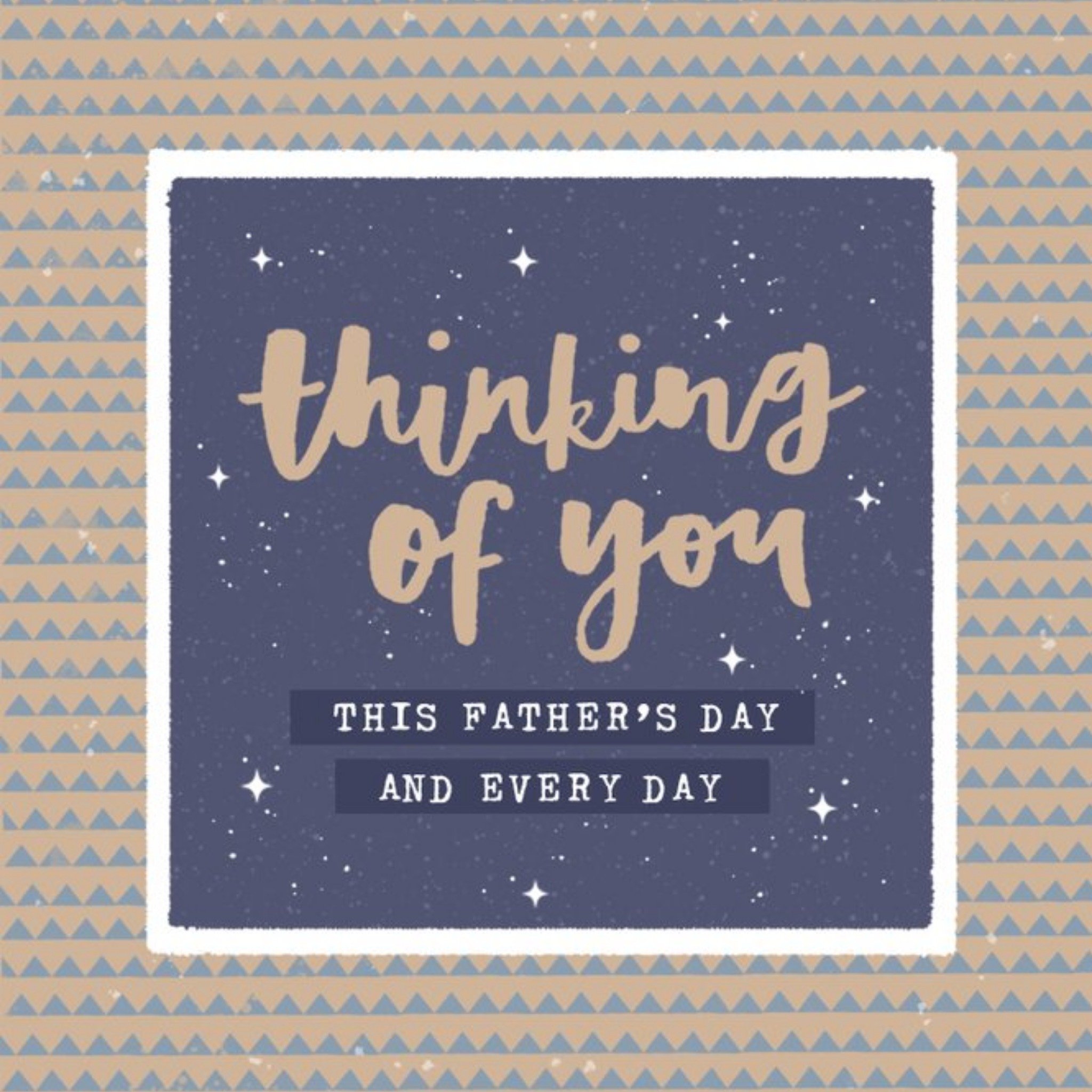 Thinking Of You This Father's Day Card, Square