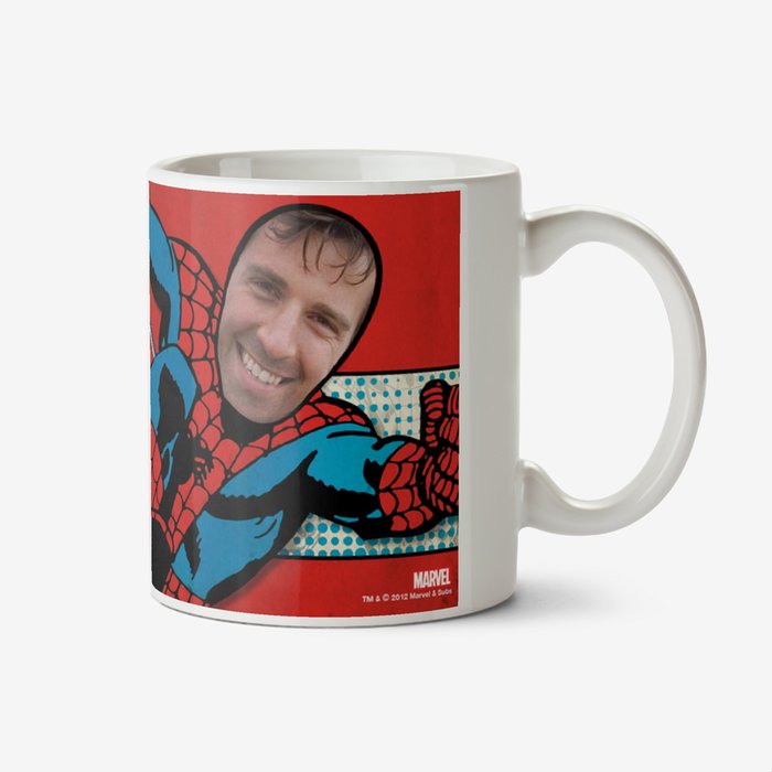 Marvel Comics Spiderman Photo Upload Mug