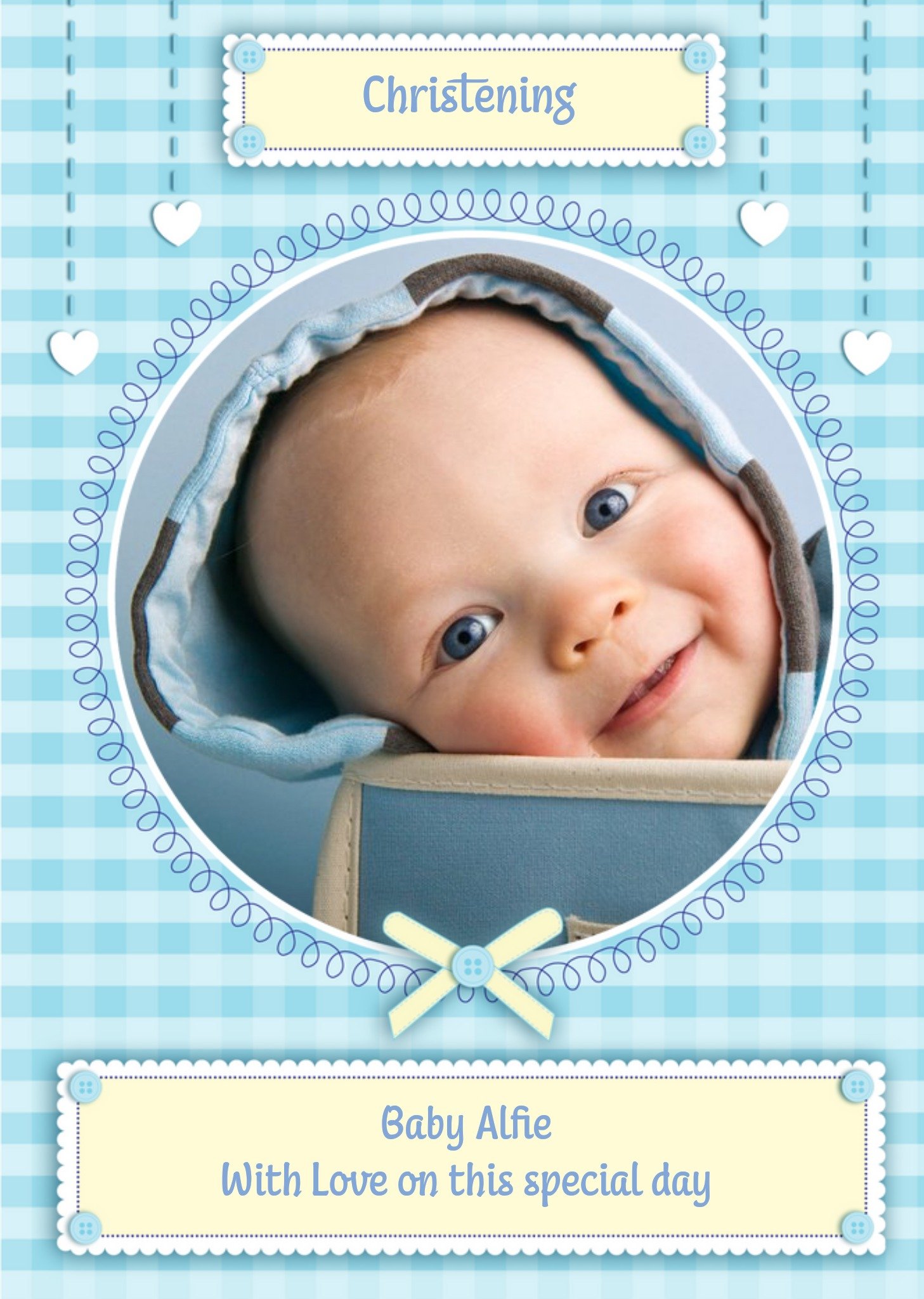 Christening Card Ecard