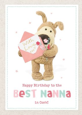 Boofle Best Nana In Cork Cute Birthday Card