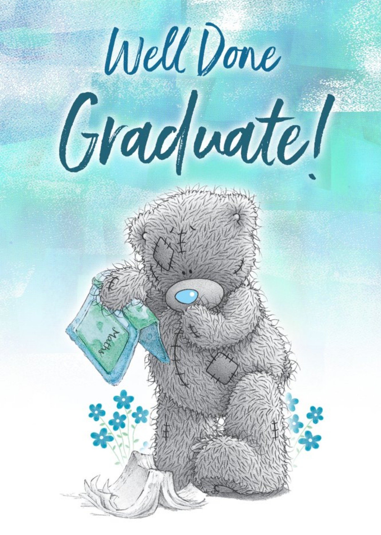 Me To You Tatty Teddy Well Done Graduate Card, Large