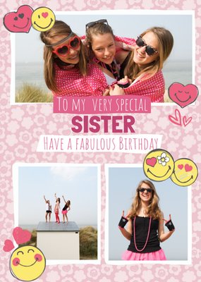 SmileyWorld® Fabulous Photo Upload Birthday Card