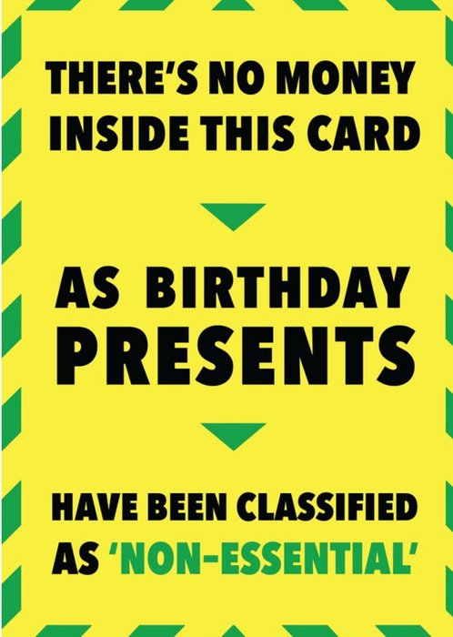 Funny Non Essential Birthday Card
