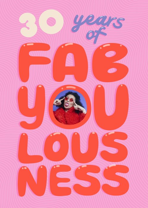 Fab You Louse Ness Photo Upload Card