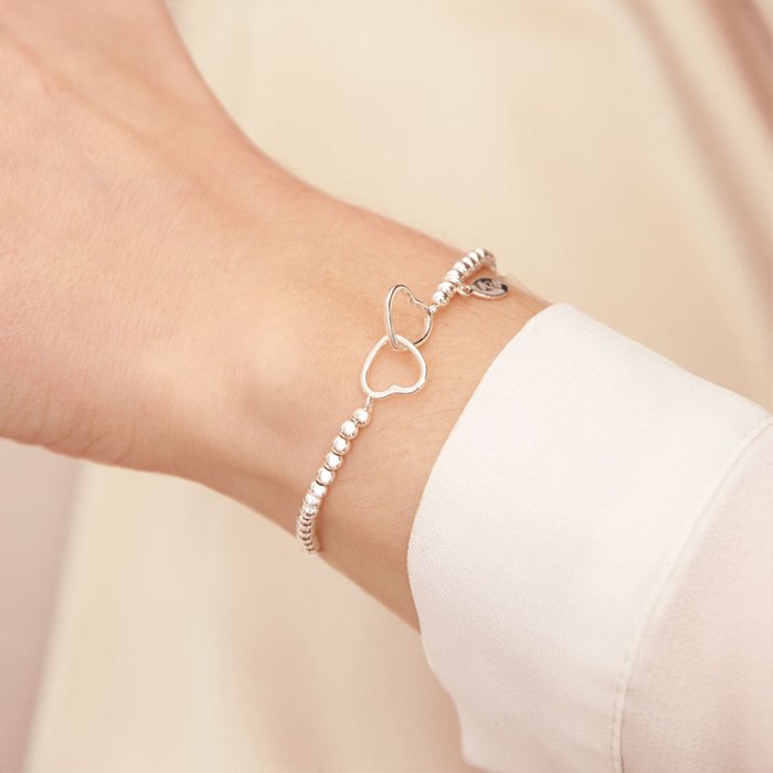 Joma Jewellery 'A Little Friendship' Heart Bracelet  Moonpig