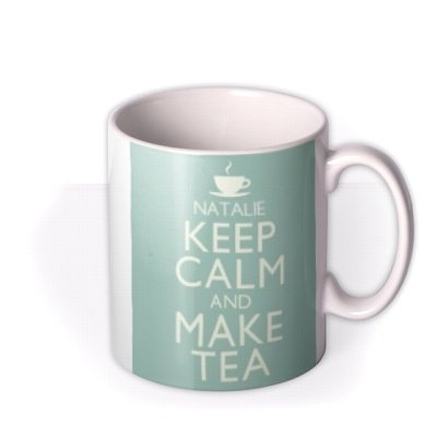 Keep Calm Tea Personalised Mug
