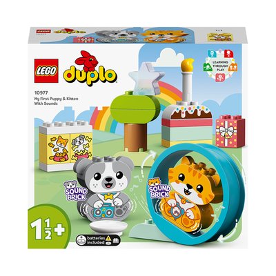 LEGO® Duplo My First Puppy & Kitten With Sounds (10977)