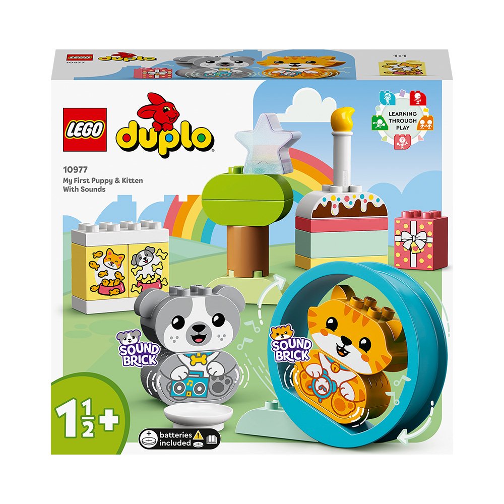 Lego® Duplo My First Puppy & Kitten With Sounds (10977) Toys & Games