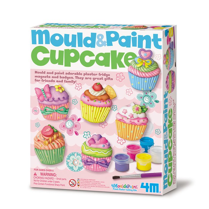 Mould & Paint Cupcake Kit
