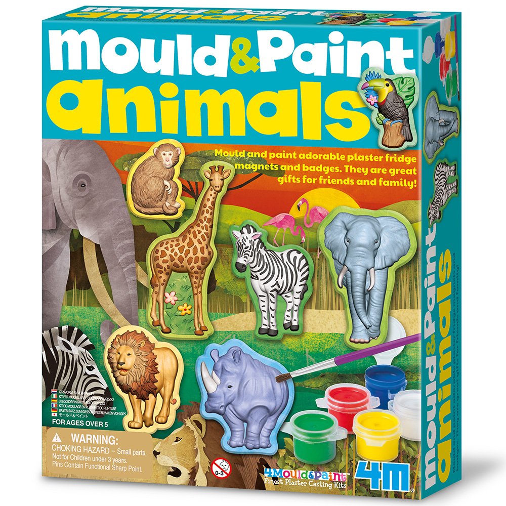 Great Gizmos Mould & Paint Animals Toys & Games