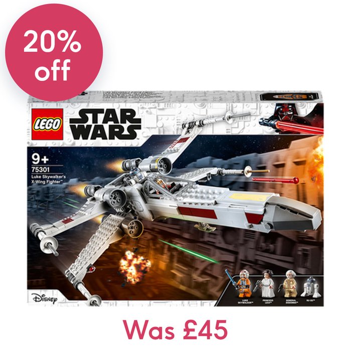 LEGO Star Wars Skywalker's X-Wing Fighter Toy (75301)