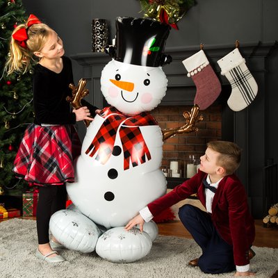 Letterbox Airloonz Snowman