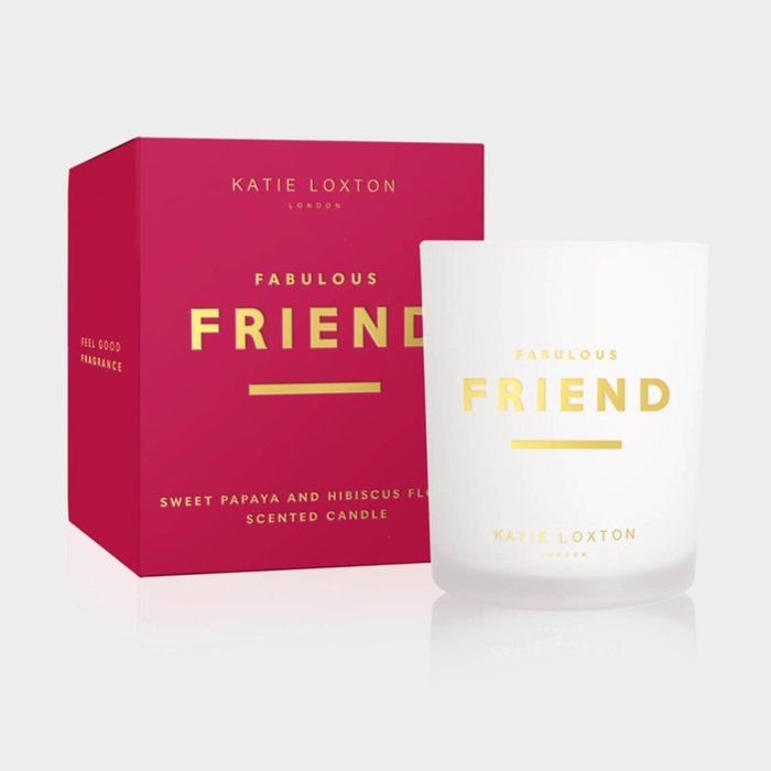 Katie Loxton Fabulous Friend Papaya & Hibiscus Candle 
