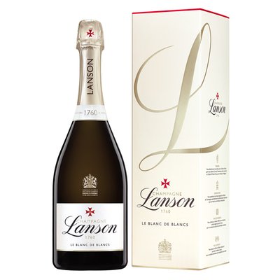 Lanson Le Blanc de Blancs Champagne Gift Box