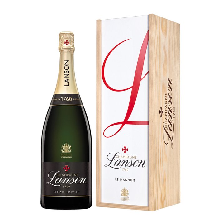 Lanson Le Black Création Brut NV Champagne 150cl Gift Box