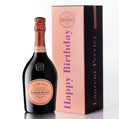 Happy Birthday Laurent-Perrier Champagne Cuvée Rosé Brut