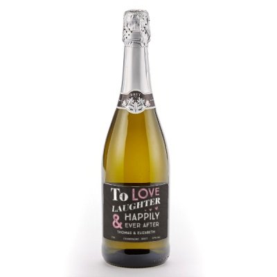 Personalised Happily Ever After Prosecco