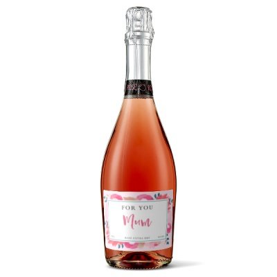 Personalised 'For You' Sparkling Rose 75cl