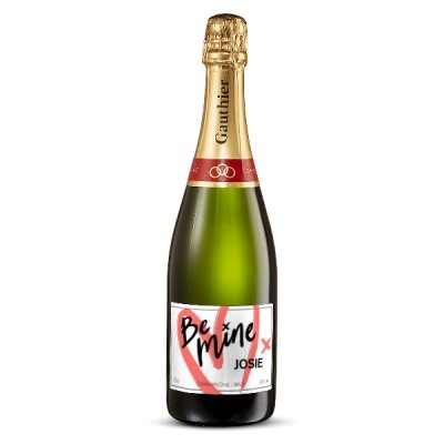 Personalised Lovers Champagne 75cl