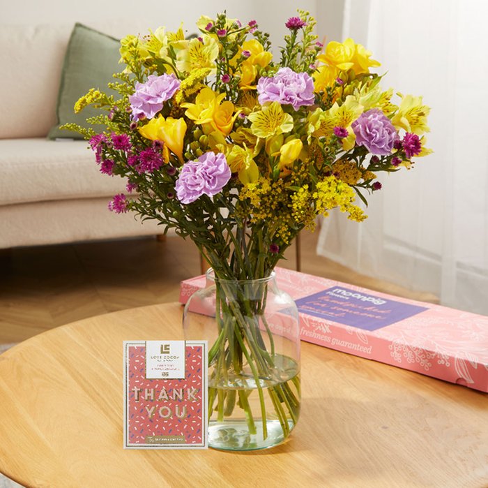 Letterbox Wild Meadow & Thank You Chocolate Bar