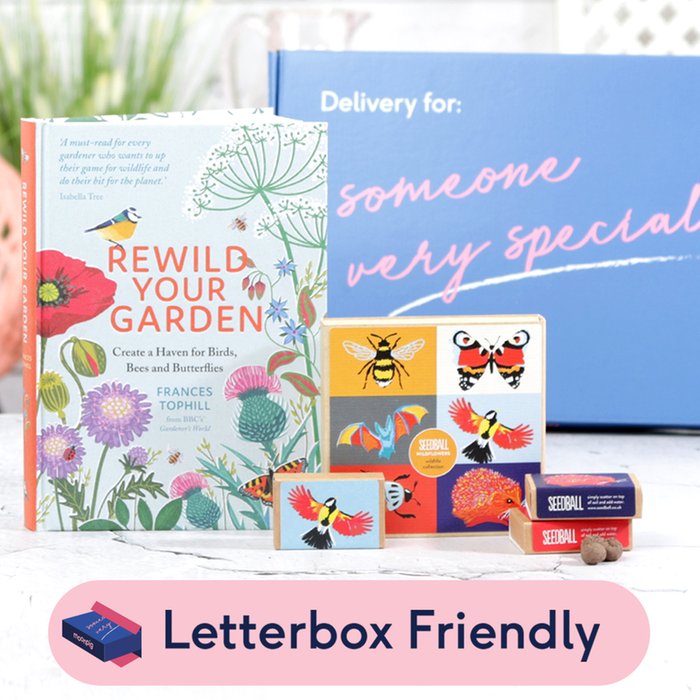 Letterbox Wildlife Seedball & Book Gift