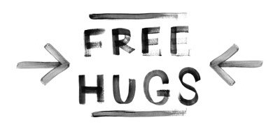 Free Hugs Personalised Mug