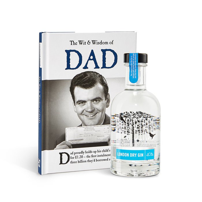 Dry Gin and Book Gift Set