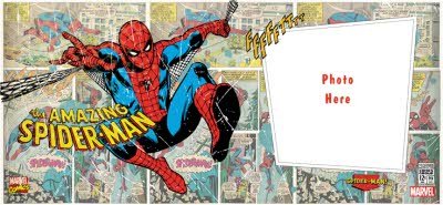 Marvel The Amazing Spider Man Photo Upload Mug