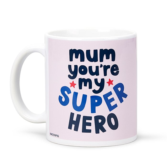 Mum You're My Super Hero Mug
