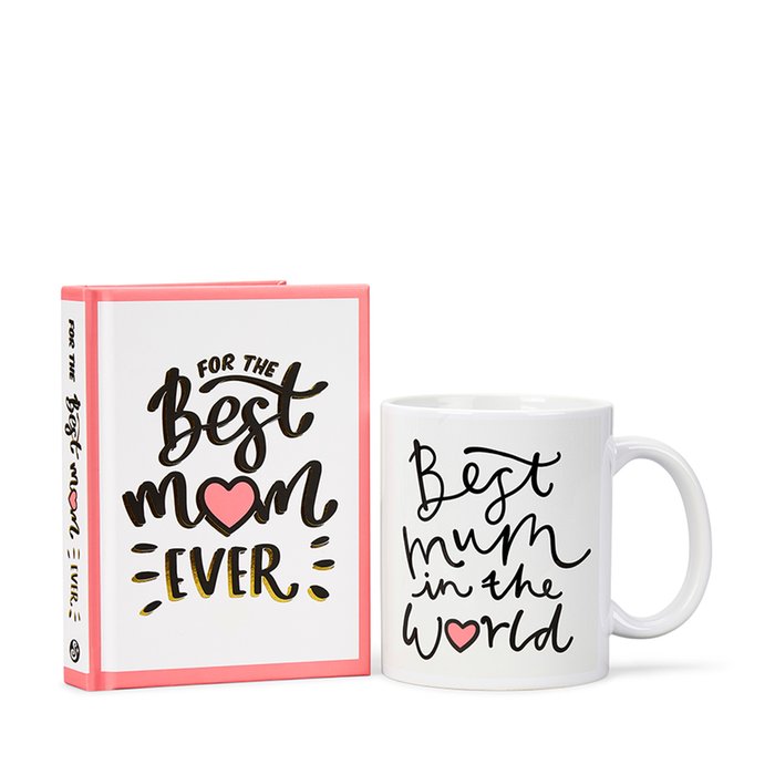 The Best Mum Ever Book and Mug Gift Set