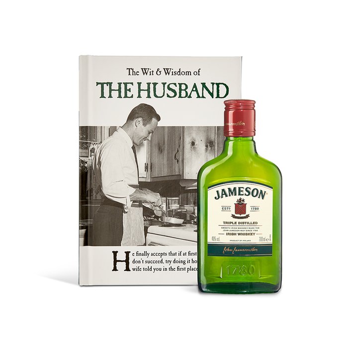 The Wit & Wisdom of the Husband & Whisky Gift Set
